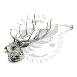 อุปกรณ์ตกแต่งเทียนงานหัตถกรรมอลูมิเนียมสีเงินแบบคลาสสิกอุปกรณ์ตกแต่งบ้านหรูหราสำหรับคริสต์มาส - Product Image 3