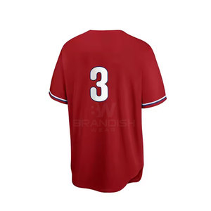 ชุดเบสบอลผ้าโพลีเอสเตอร์100% ชุดเล่นกีฬามาใหม่ - Product Image 4