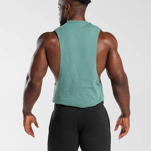 เสื้อกล้ามลำลองสำหรับผู้ชายผ้าถักแบบระบายอากาศได้ดีวัสดุโพลีเอสเตอร์/ ผ้าฝ้ายออกแบบได้ตามต้องการ - Product Image 2