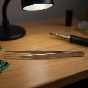 Pince à épiler droite de haute précision Facom - Product Image 3