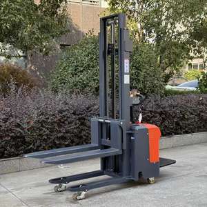 Truk Penumpuk Listrik Berdiri, Pengangkat Hidrolik 2m, Penangan Palet Tugas Berat dengan Kapasitas Muatan Super - Product Image 3