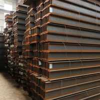 Profilé en acier structurel en H laminé à chaud Q235B, support de construction robuste pour entrepôt
