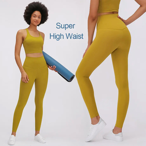เลกกิ้งโยคะเอวสูงสำหรับผู้หญิงสำหรับฟิตเนสและออกกำลังกายกลางแจ้ง - Product Image 6