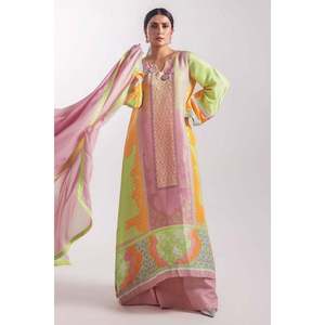 Ensemble chemise et dupatta Aelia Bohemian Spring - Tissu respirant - Product Image 4