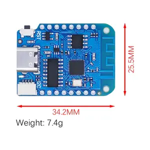 D1 Mini V4.0.0 WIFI ESP8266 CH340G CH340 ESP-12F D1 Mini WIFI IOT Board MicroPython Nodemcu