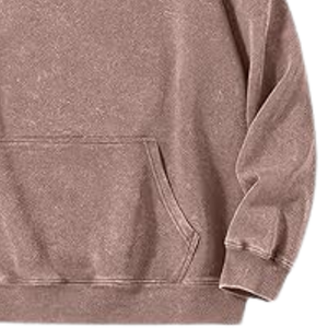 Sudadera con Capucha Lavada al Ácido Color Café, Estilo Vintage, Sudadera Holgada de Forro Polar Suave, Ropa de Calle, Ropa de Invierno para Hombre y Mujer - Product Image 5