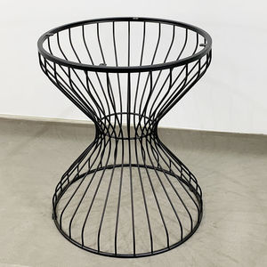 CBCF009-Industrial Style Iron Legs for Hourglass-Shaped Cafe <b>Table</b> 60cm <b>Round</b> <b>Outdoor</b> Hotel Restaurant <b>Tables</b> - Product Image 1