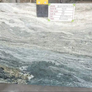 Azulejo de losa de mármol azul de fantasía moderno travertino pulido y porcelana para suelos de cocina y proyectos de diseño gráfico - Product Image 5