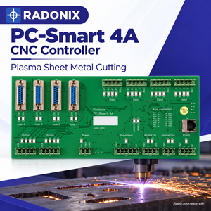 Contrôleur CNC Ethernet Radonix PC-Smart 4A pour tables de découpe plasma de tôles et fabrication métallique - Product Image 1