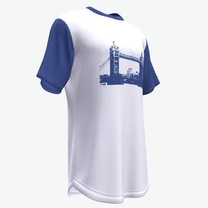 Camisetas personalizadas de alta calidad OEM para hombre, camisetas impresas por sublimación, diseño personalizado, precios al por mayor para ropa de hombre Premium - Product Image 1