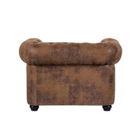 Promotion : Fauteuil gonflable moderne en cuir véritable, canapé une place, idéal pour écoles, parcs, ateliers, entrepôts, villas, sous-sols et salons.