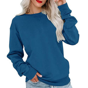 Nouveaux sweats décontractés pour femmes, hiver, épais, surdimensionnés, 100% coton, molleton écologique, séchage rapide, respirants, avec logo frontal - Product Image 5