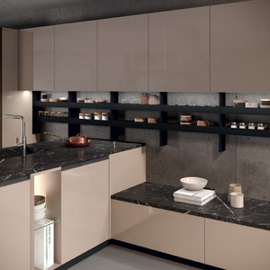 Gabinetes <span class=keywords><strong>de</strong></span> <span class=keywords><strong>Cocina</strong></span> Modulares <span class=keywords><strong>de</strong></span> Madera Contrachapada <span class=keywords><strong>de</strong></span> Melamina <span class=keywords><strong>con</strong></span> Encimera <span class=keywords><strong>de</strong></span> Cuarzo, Listos para Armar - Product Image 4