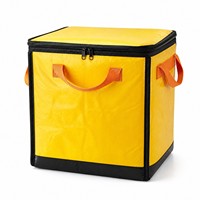 Wasserdichte Faltbare Kurier-Paketzustelltasche Isolierte Thermotasche OEM Individuelles Logo Logistik Transport