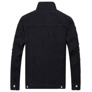 Service OEM, nouvelle veste en jean tendance d'automne pour hommes, vestes en jean de qualité supérieure fabriquées en usine - Product Image 2