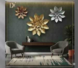 กรอบโลหะทำมือศิลปะติดผนังภาพวาดหรูหราทันสมัยสำหรับห้องนอนห้องนั่งเล่นและตกแต่งบ้านที่แขวนผนังอย่างมีสไตล์ - Product Image 4