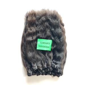 Extensiones de cabello vietnamita natural Remy, color negro virgen, recto, suelto, onda profunda, ninguno, tipo de cabello indio procesado químicamente - Product Image 5