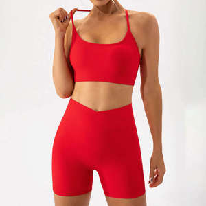 Ensemble 2 pièces T-shirt et short pour femme, été, 100% coton respirant, taille élastique, personnalisable - Product Image 3