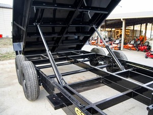 7x14 AMP Hydraulic Dump <b>Trailer</b> with <b>Tractor</b> Compatibility Motor Axle Gear High Quality Steel High Safety 3-Year Warranty - Product Image 6