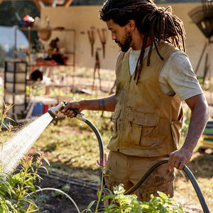 เสื้อกั๊กทำงานผ้าแคนวาสไซส์ใหญ่แบบสั่งทำพิเศษสำหรับฤดูร้อน ไม่มีแขน มีกระเป๋าหลายช่อง กันน้ำและระบายอากาศได้ดี - Product Image 5