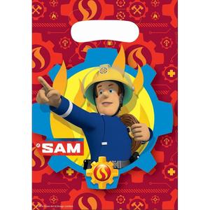 Recuerdos de Fiesta de Bombero Sam - Paquete de 8 Bolsas de Fiesta - Product Image 1