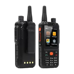 2024 beliebtes Handy Radio mit Minikamera mit Tastenpad robustes Smartphone Android OS Telekommunikation 4G LTE 3G Walkie Talkie