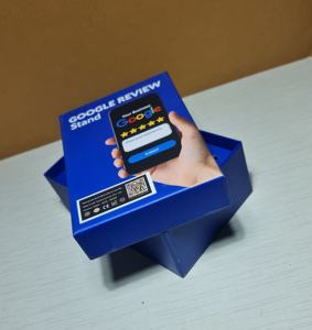 Boîte en papier personnalisée en matériau Kappa pour support NFC - Product Image 1