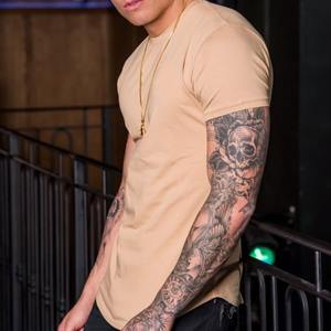 Camiseta para Hombre con Estampado de Letras de Fanáticos, Camisetas con Bolsillo y Estampado Gráfico, Camiseta Hip Hop Urbana - Product Image 3