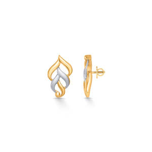 14k <b>Gold</b> Plated Turquoise and Diamond <b>Stud</b> <b>Earrings</b> for Women Geometric <b>Rose</b> <b>Gold</b> Jewelry - Product Image 3
