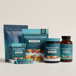 OEM ODM Etiqueta Privada Personalizada, Paquete Variado de Electrolitos en Polvo Sin Azúcar, 30 Sobres, Suplemento de Nutrición Deportiva - Product Image 1