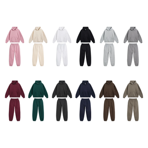 Sweat à capuche personnalisé pour hommes 450 Gsm vierge poids lourd surdimensionné français éponge goutte épaule recadrée Boxy surdimensionné pleine fermeture éclair à capuche - Product Image 4
