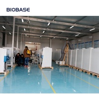 Hotte à fumées BIOBASE Chine à conduit en L FH1200(A) avec zone de travail plus large de 1020 mm, écran LED et armoire de base pour hôpital
