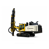 Foreuse hydraulique DTH intégrée pour travaux miniers en surface, 115-165 mm, pour carrières en ciel ouvert