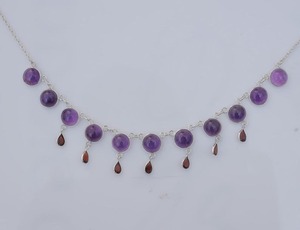 925 estampillé classique en argent Sterling fait à la main améthyste Spinner pendentif meilleure qualité cadeau de mariage bijoux plaqué rhodium - Product Image 4