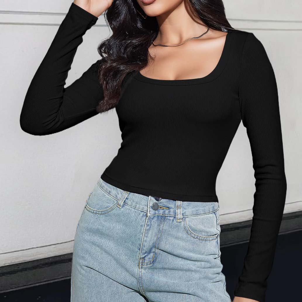 Custom Women's Crop Tops Baby Tee Tight Fit 95% Cotton 5% Spandex TShirts Tops Streetwear Woman Tops Cropped Girls's T-shirts