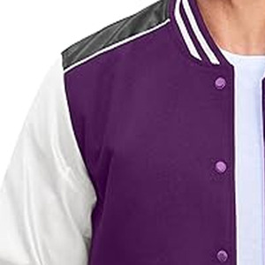 Varsity Jacket Plus Size Vestes pour hommes Letterman avec des matériaux de haute qualité Veste pour hommes Broderie téléchargée par Dress Sports - Product Image 4