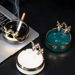 Commandez dès maintenant les meilleurs cendriers et récupérateurs de cendres classiques de luxe en marbre vert sans fumée pour la décoration intérieure, les patios et les restaurants - Product Image 2