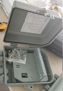 16 Cores Fiber Distribution Box 8 Ports <b>Optical</b> Termination FTTH Network <b>Wall</b>-<b>Mounted</b> Terminal SC FC Telecommunications Product - Product Image 3
