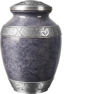 Urna funeraria de cremación de Metal para cenizas, urna grande para cenizas de hombres y mujeres adultos - Product Image 3