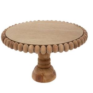 2024 Customized Celebration Wooden <b>Cake</b> <b>Stand</b> Handmade Natural Forest Wood Hot <b>Sale</b> Bakeware - Product Image 2