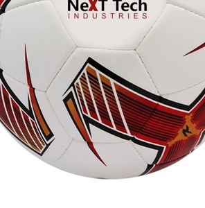 Balón de entrenamiento de fútbol de Next Tech Industries, material de PU para fines de entrenamiento con diseño personalizado y logotipo personalizado - Product Image 5