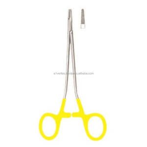 Porta Agujas de Alta Calidad con Punta T/C, Modelo Sueco, A-1 VERITAS, Instrumentos de Sutura de Acero Inoxidable |   Kit de sutura, instrumento médico - Product Image 1