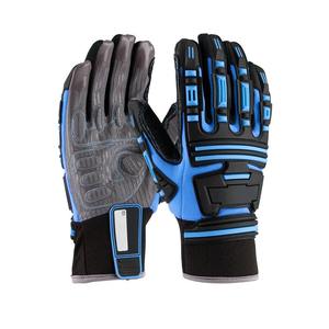 Guantes DE TRABAJO protectores resistentes a impactos Guantes de seguridad para petróleo y gas Protección de manos mecánica duradera Guantes de trabajo con agarre antideslizante - Product Image 3