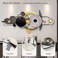 Art mural classique Meilleure qualité Nouveau designer Décoration murale en métal coloré pour meilleur vendeur Article cadeau de mariage de Seven Sky Wonders