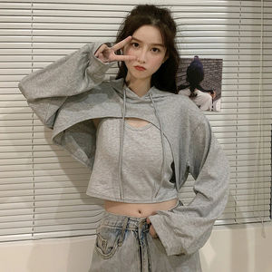 Été Nouvelle Arrivée Femmes Sexy Réversible Crop Top Léger Plus Size Imprimer Débardeurs pour Femmes Col Rond Ensemble - Product Image 6