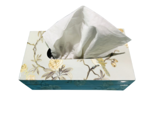 Modern Floral Design Wooden Napkin Dispenser <b>Paper</b> Storage Tissue Holder for <b>Kitchen</b> for Home Restaurants and Hotels - Product Image 5