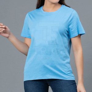 Camiseta de Mujer Recién Llegada, Material de Algodón y Poliéster, Estilo Único, Camiseta de Mujer Más Vendida - Product Image 6