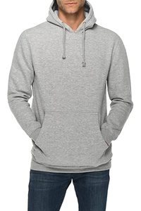 Échantillon gratuit OEM Ensemble sweat à capuche pour hommes 50 coton 50 polyester Manches longues Imprimé Oversize Pullover Hoodies Vente en gros Noir - Product Image 3