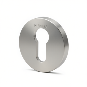 Rosace ronde en acier inoxydable Rondo pour la protection incendie – Accessoire premium pour ensembles de cheminées - Product Image 3