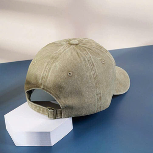 Gorra de béisbol OEM DE FÁBRICA DE Vietnam impermeable toda la tela algodón 6 paneles parche personalizado Logo sombrero para adultos maqueta gratis - Product Image 4
